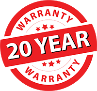 20 year warranty